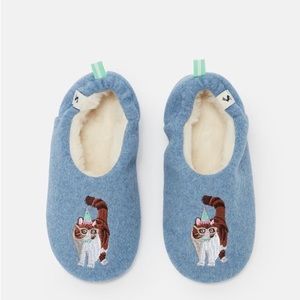 Slipper felt mules Party Cat